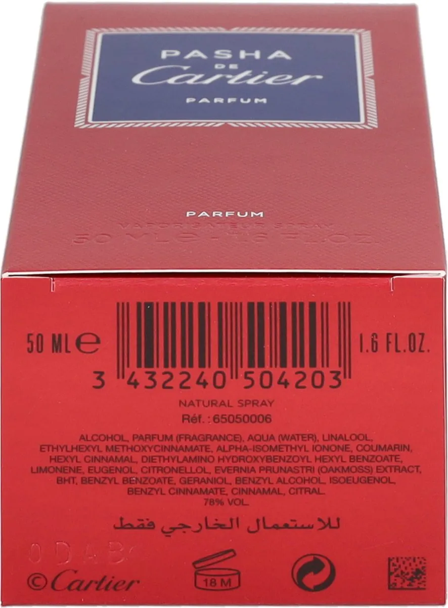 Cartier Pasha de Cartier Eau de Parfum 50ml