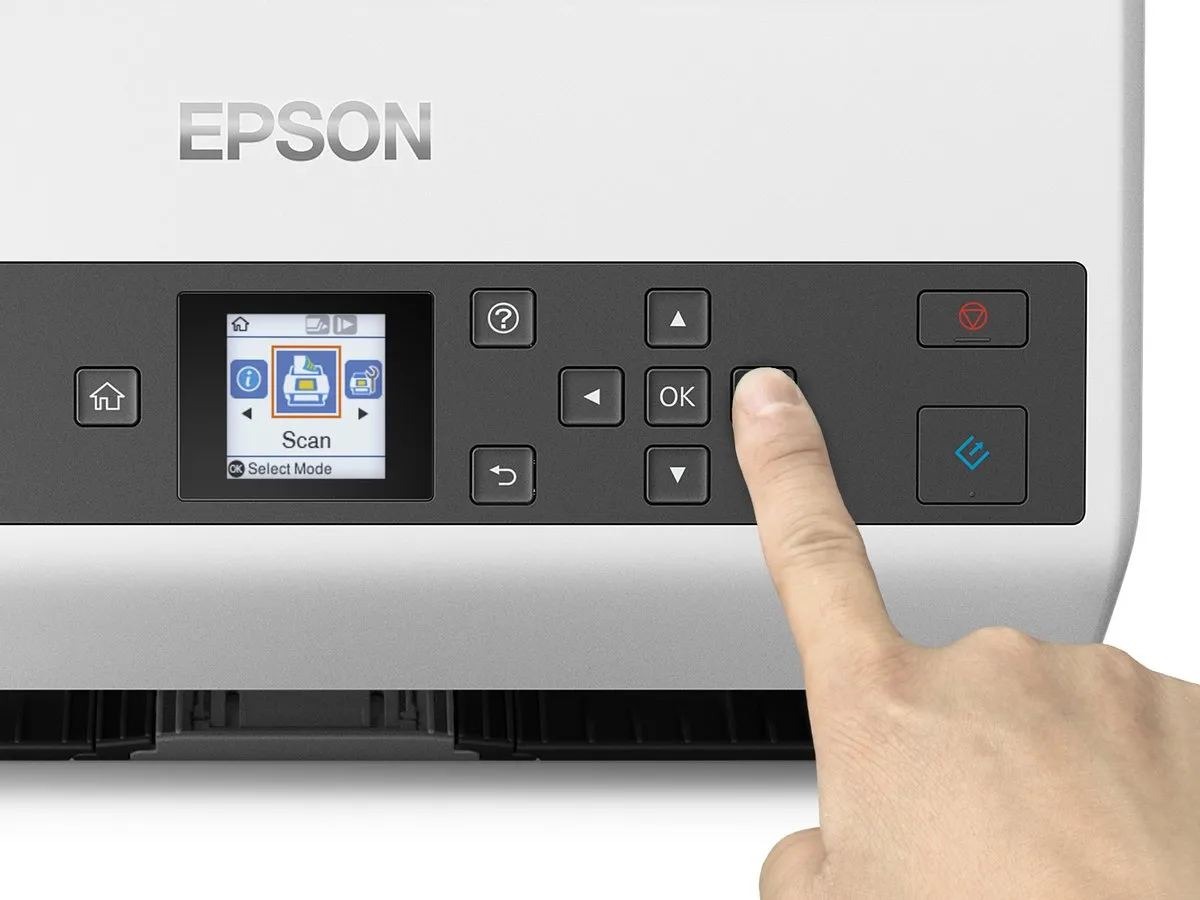 Epson WorkForce DS-870 Scanner - A4 - 24 Bit - Wit