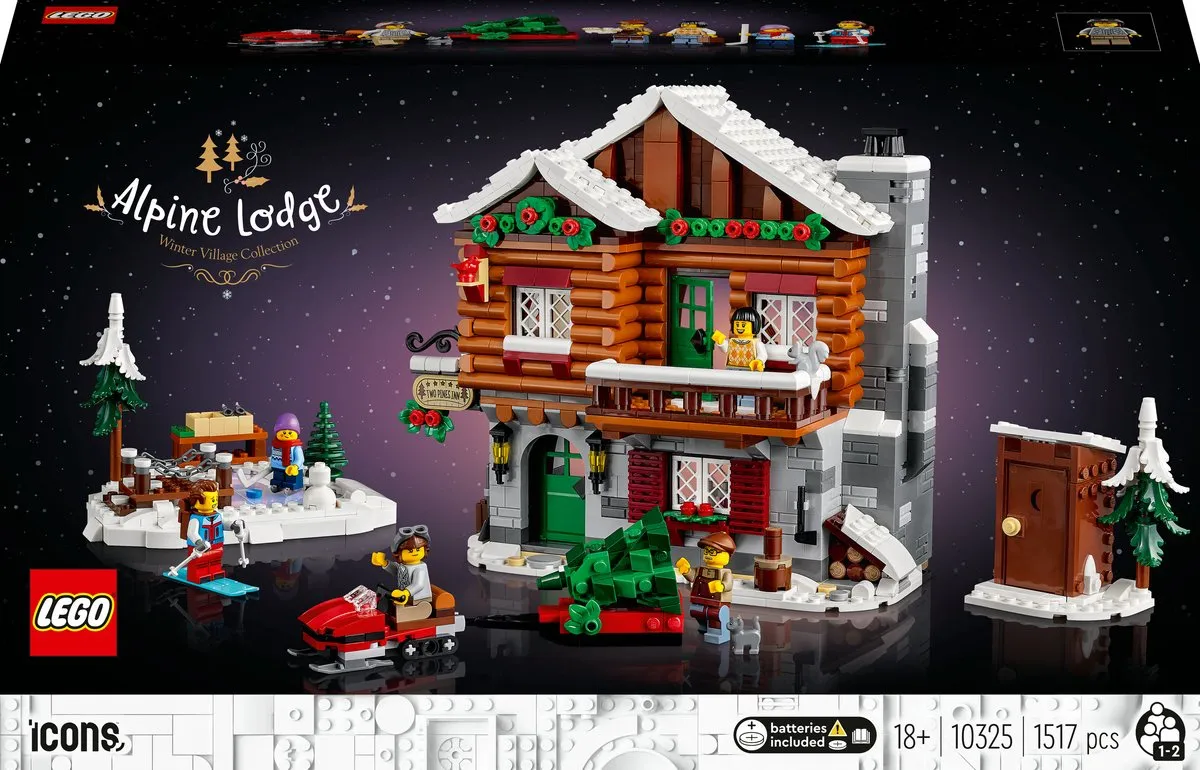 LEGO Icons Skihut 10325 Bouwset