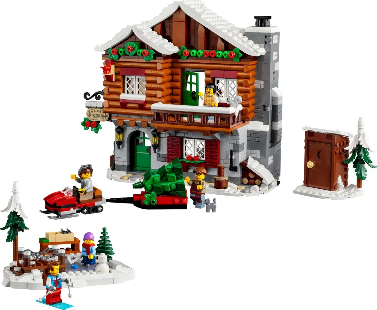 LEGO Icons Skihut 10325 Bouwset - 1517 Stukken - Meerkleurig - afbeelding 6 van 6
