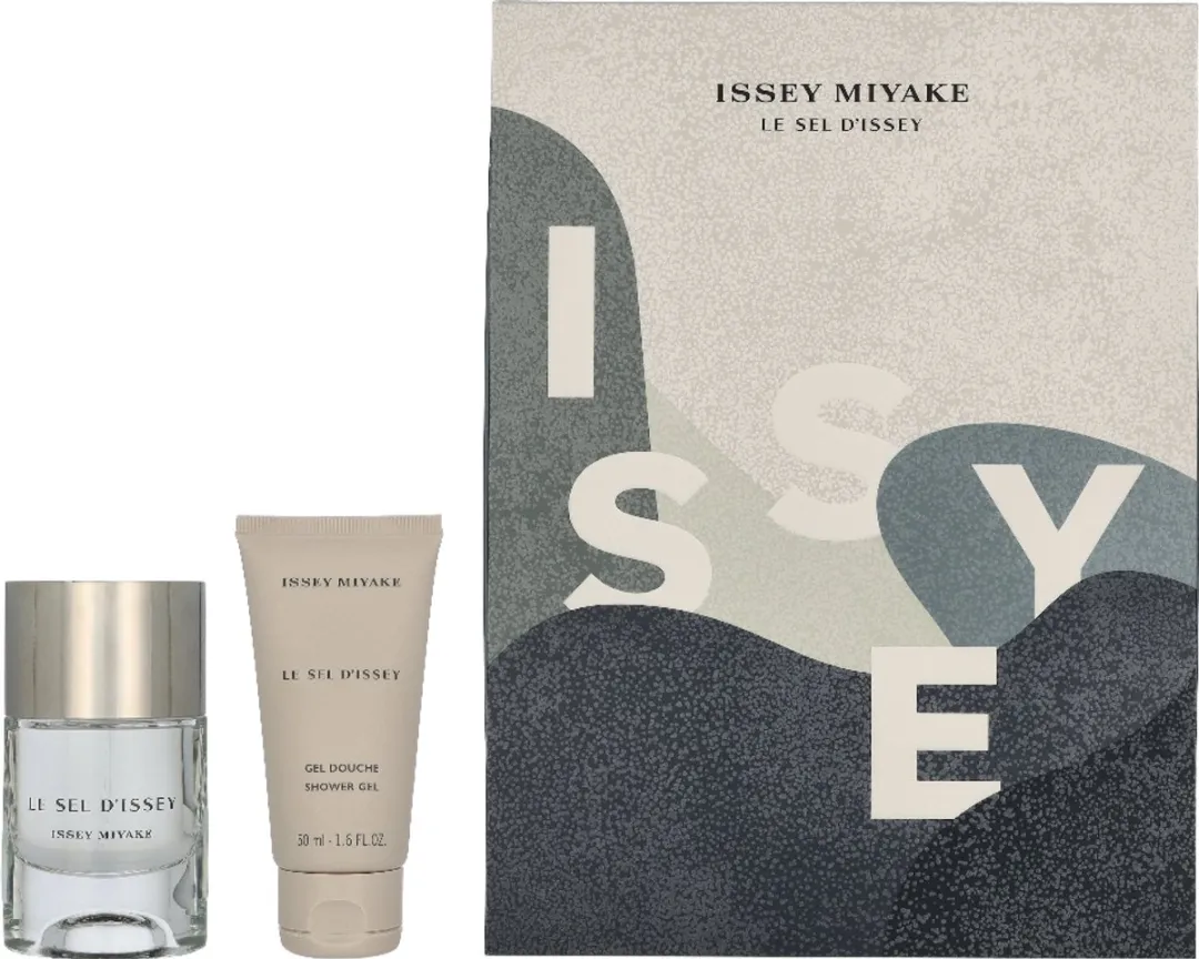 Issey Miyake Le Sel d'Issey Geschenkset - 50ml Eau de Toilette & Douchegel