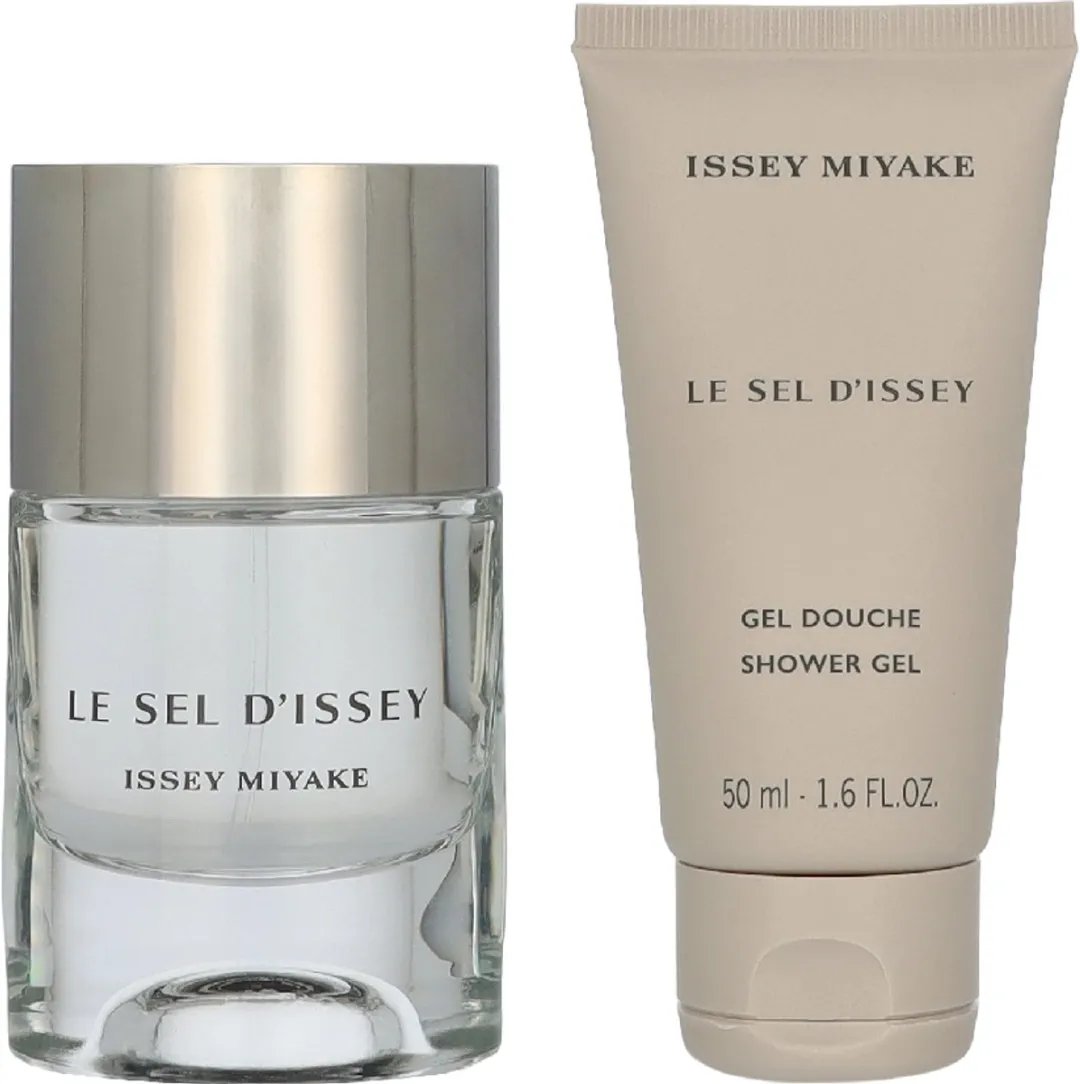 Issey Miyake Le Sel d'Issey Geschenkset - 50ml Eau de Toilette & Douchegel