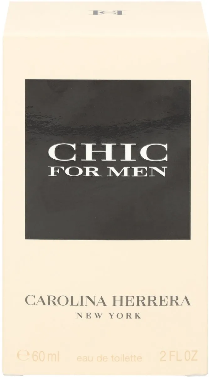Carolina Herrera Chic for Men Eau de Toilette 60ml