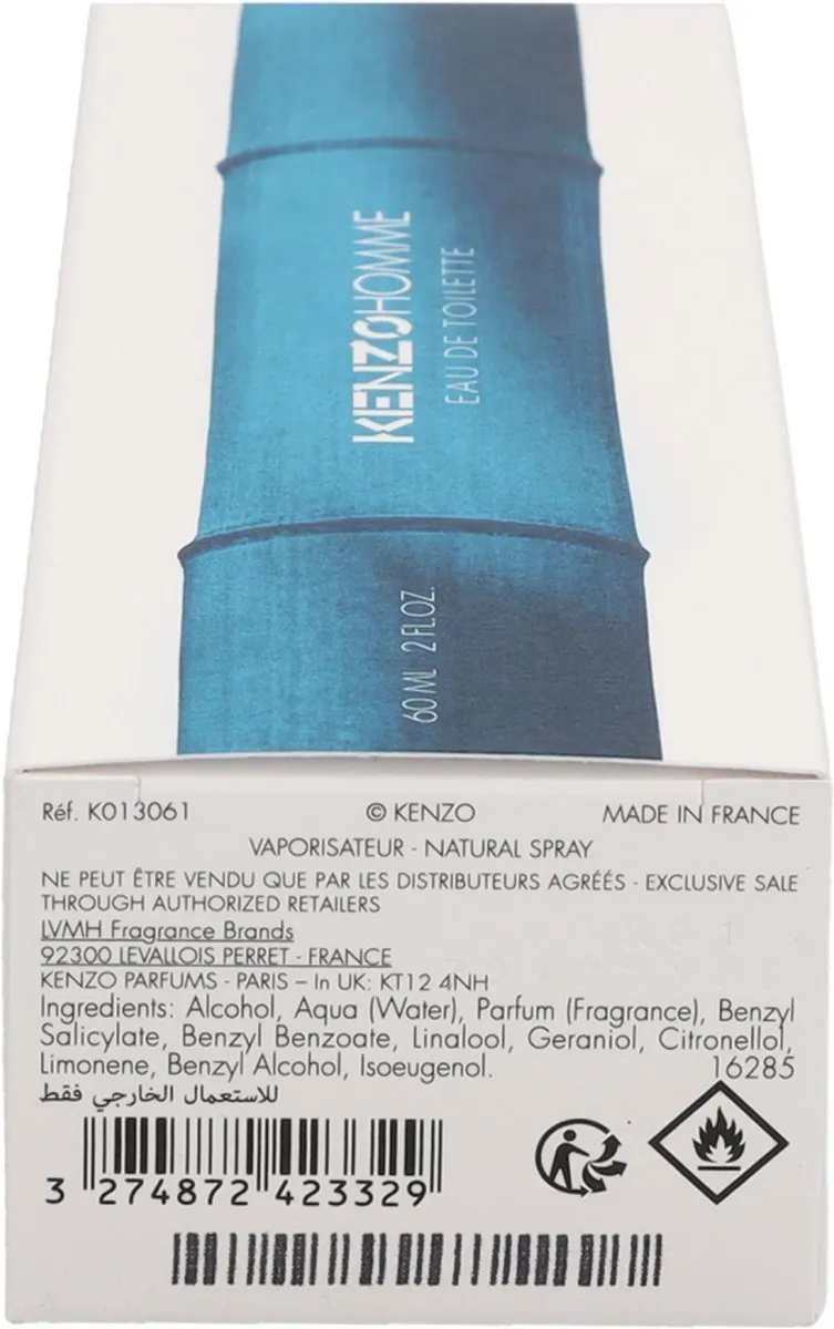 Kenzo Homme Eau de Toilette 60ml - afbeelding 6 van 6
