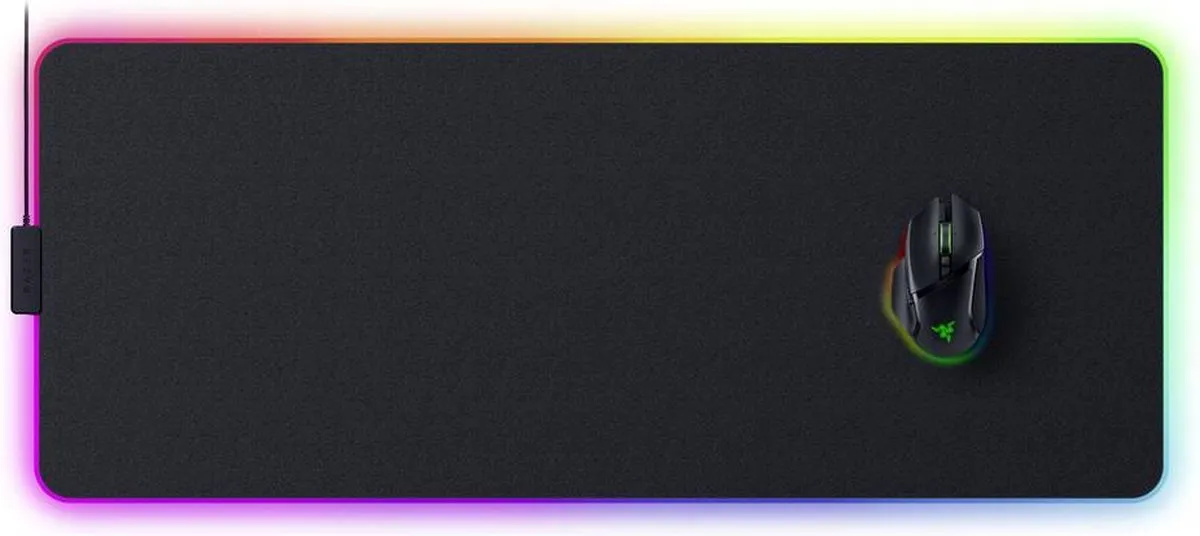 Razer Strider Gaming Muismat Chroma RGB 19 zones - Zwart
