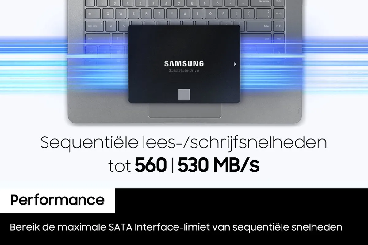 Samsung 870 EVO MZ-77E250B/EU SSD - 250GB