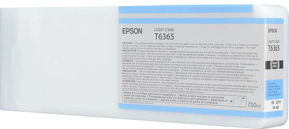 Epson T636500 Inktcartridge Licht Cyaan 700ml