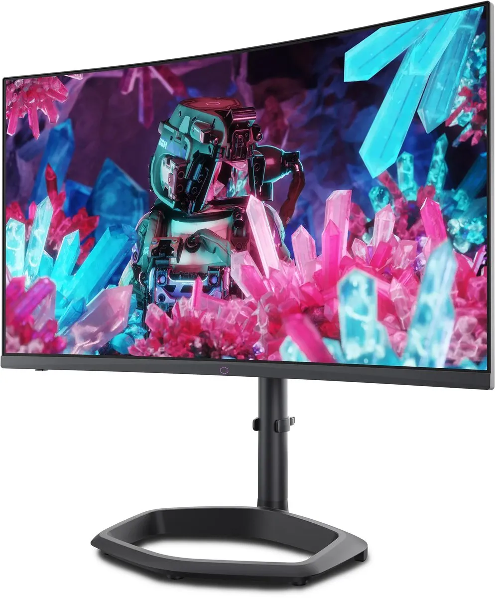 Cooler Master GM27QP-EK Monitor 27" VA Curved 2560x1440 - 240Hz - Zwart - afbeelding 6 van 6