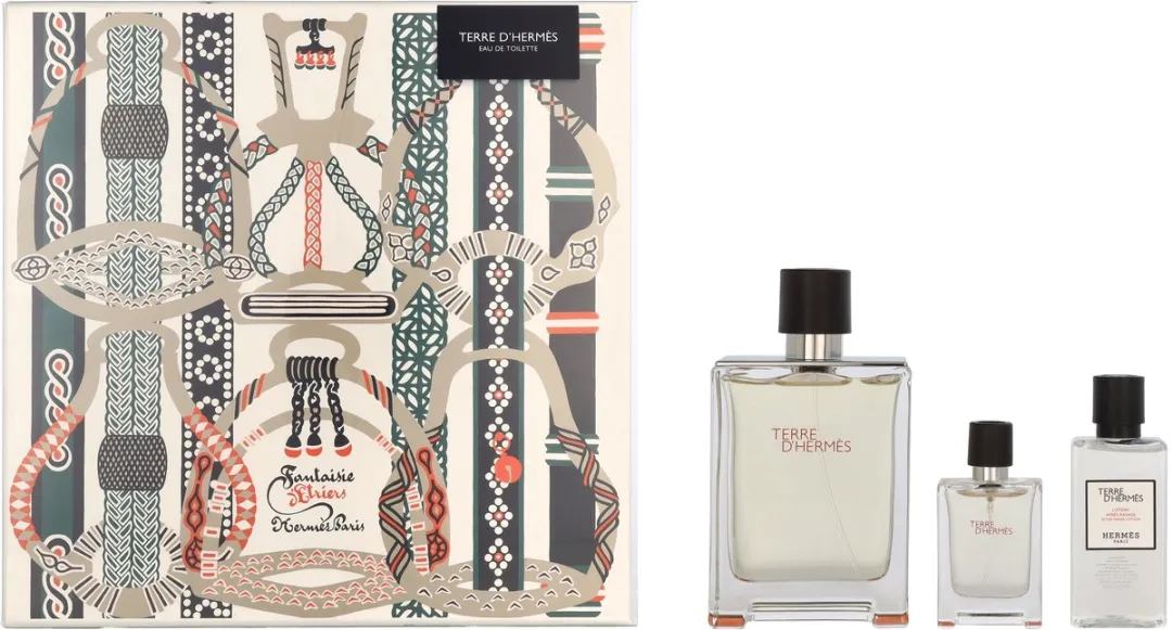 Hermès Terre d’Hermès Geurenset - 3 Stuks 152,5ml
