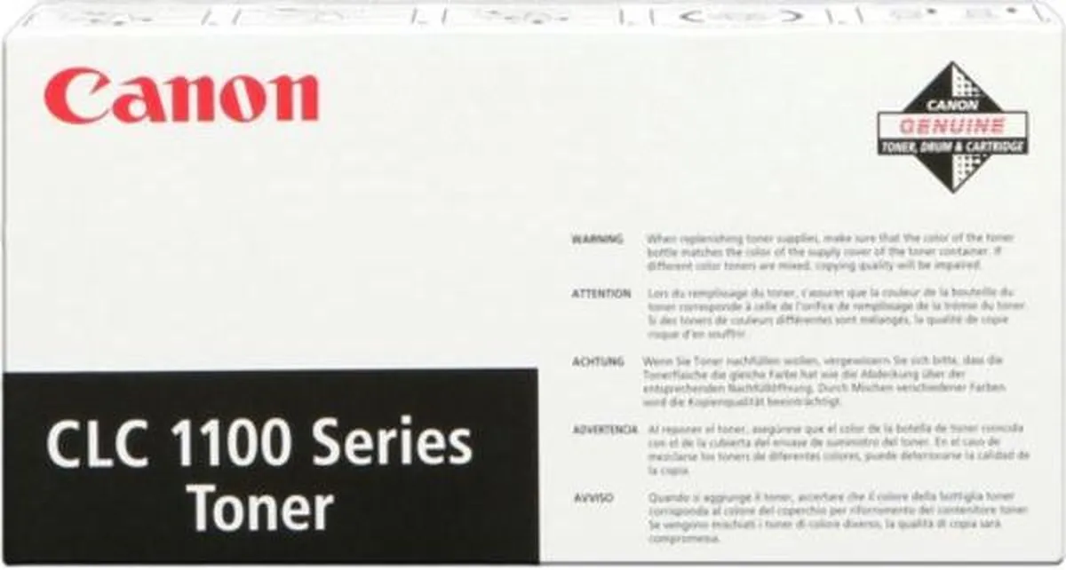 Canon CLC-1100 Tonercartridge 1423A002 - Zwart