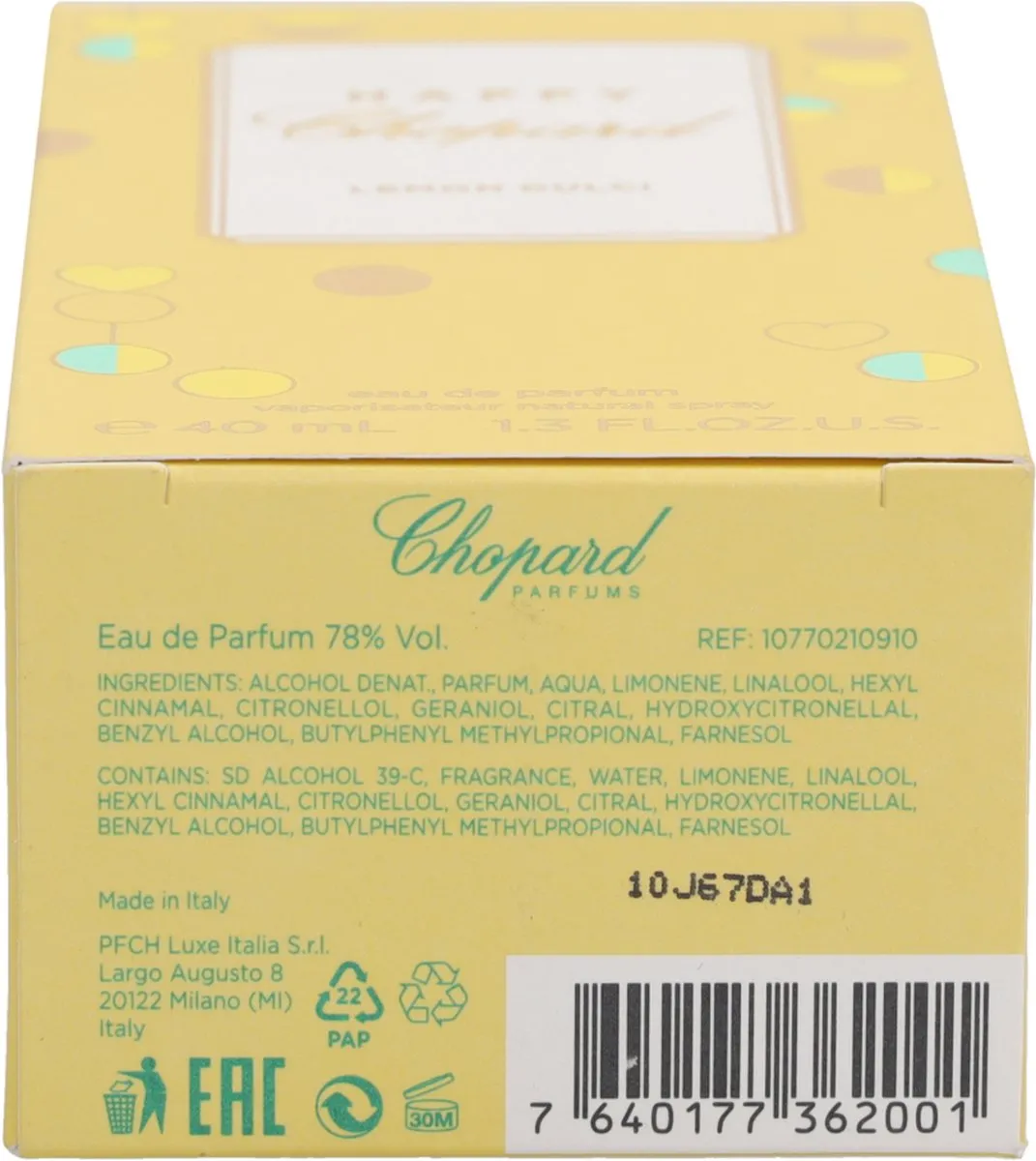 Chopard Happy Parfum - Eau de Parfum 40ml