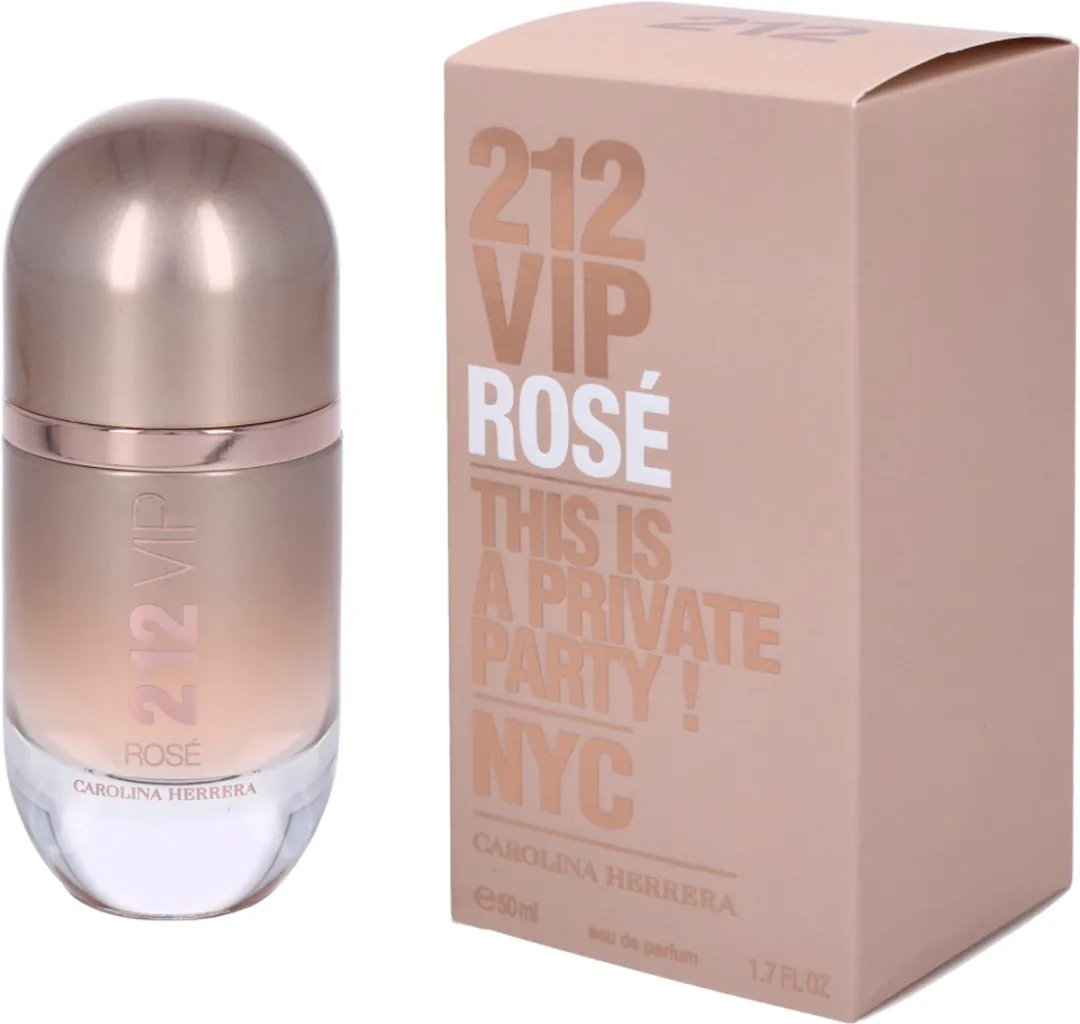 Carolina Herrera 212 VIP Rose Damesparfum 50ml - afbeelding 6 van 6