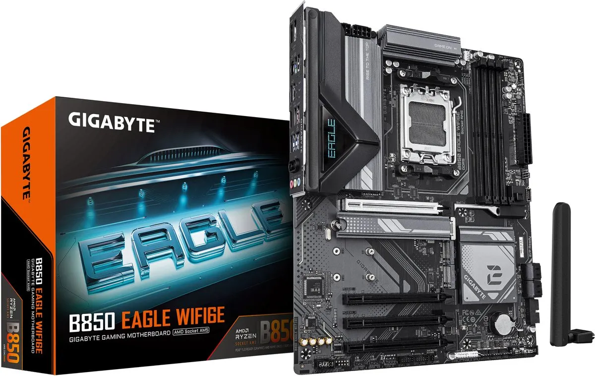 Gigabyte B850 EAGLE WIFI6E AM5 Moederbord - ATX