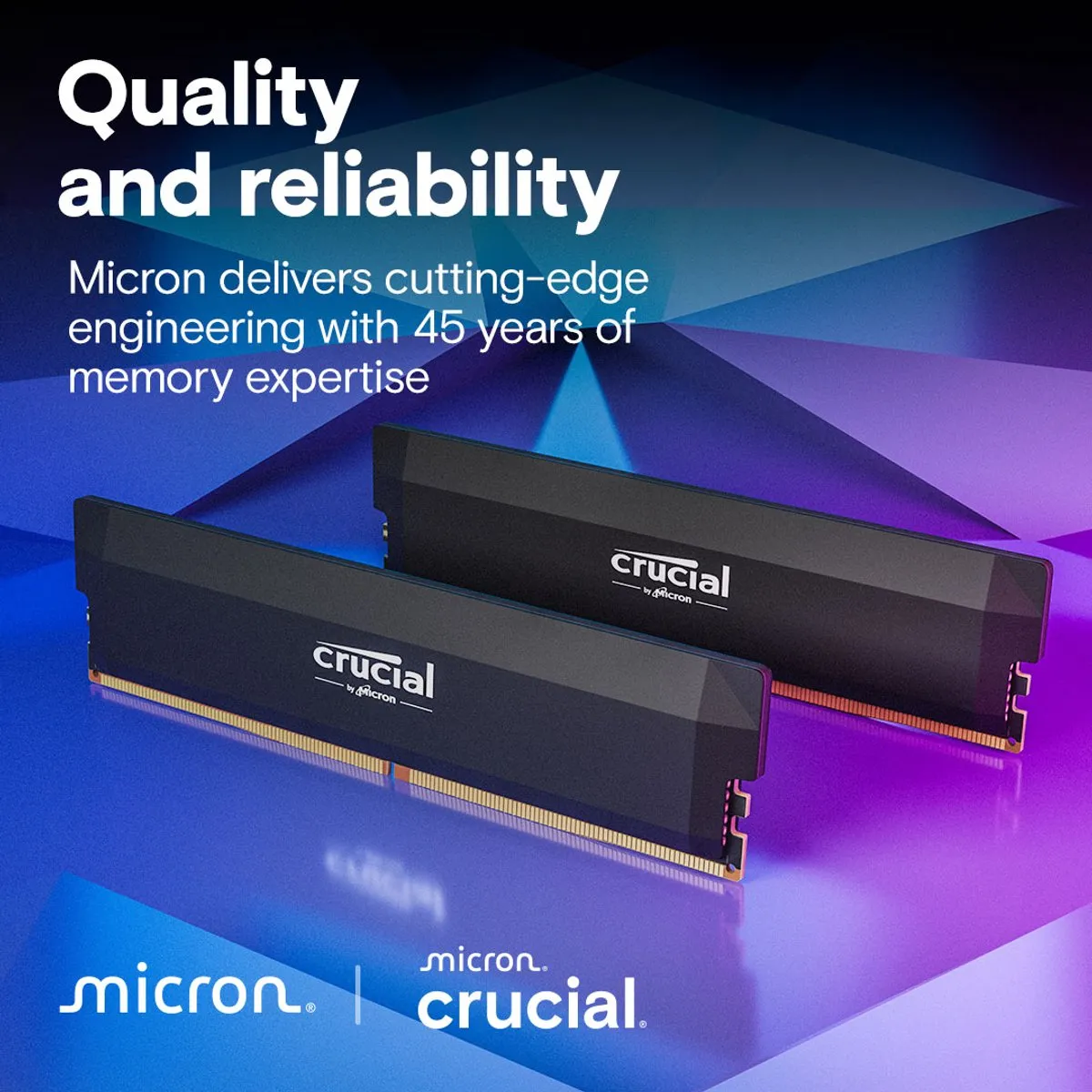 Crucial Pro CP32G64C40U5B DDR5 Geheugen 32GB 6400MHz