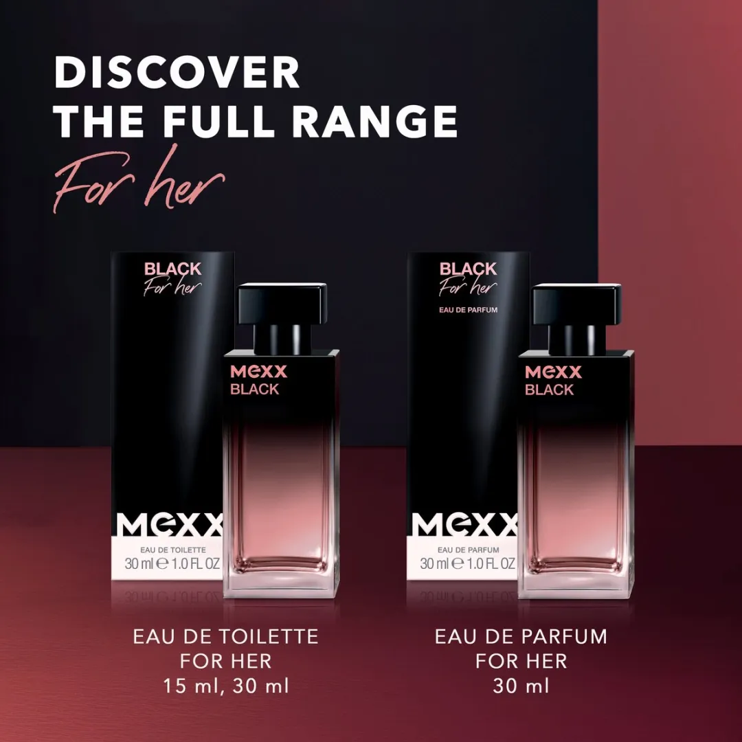 Mexx Black for Her Eau de Parfum 30ml