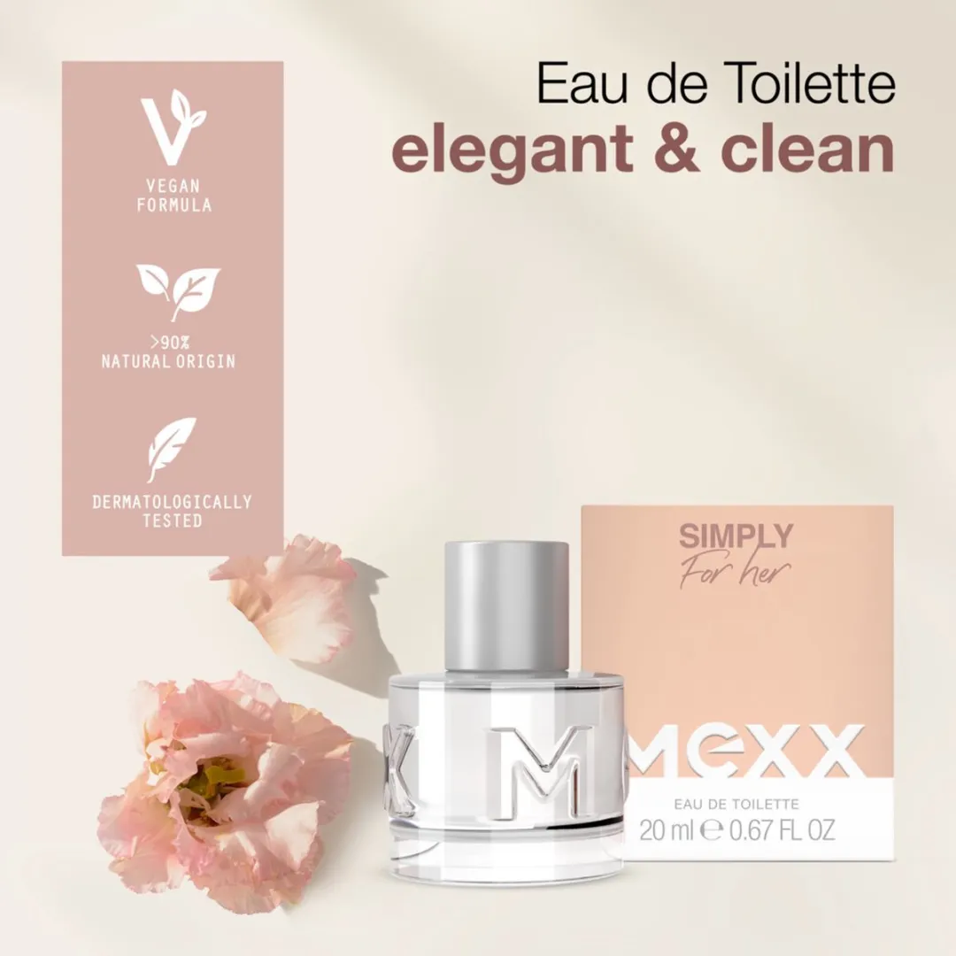 Mexx Simply for Her Eau de Toilette 20ml