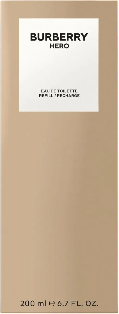 Burberry Hero Eau de Toilette Navulling 200ml
