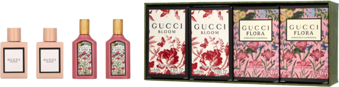 Gucci Miniature Giftset Bloom & Flora EDP - 2x5ml + 2x5ml
