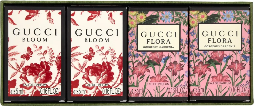Gucci Miniature Giftset Bloom & Flora EDP - 2x5ml + 2x5ml