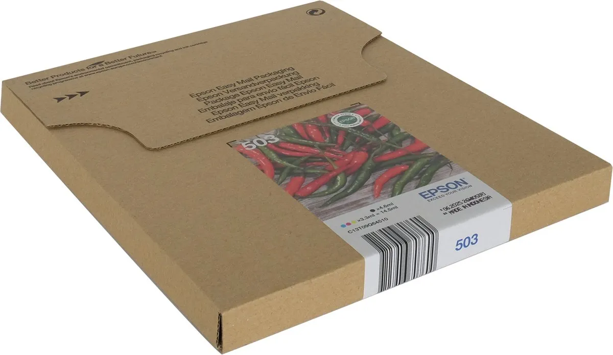 Epson T09Q6 Combipack Inktcartridges - 4 Kleuren - 165 Pagina's