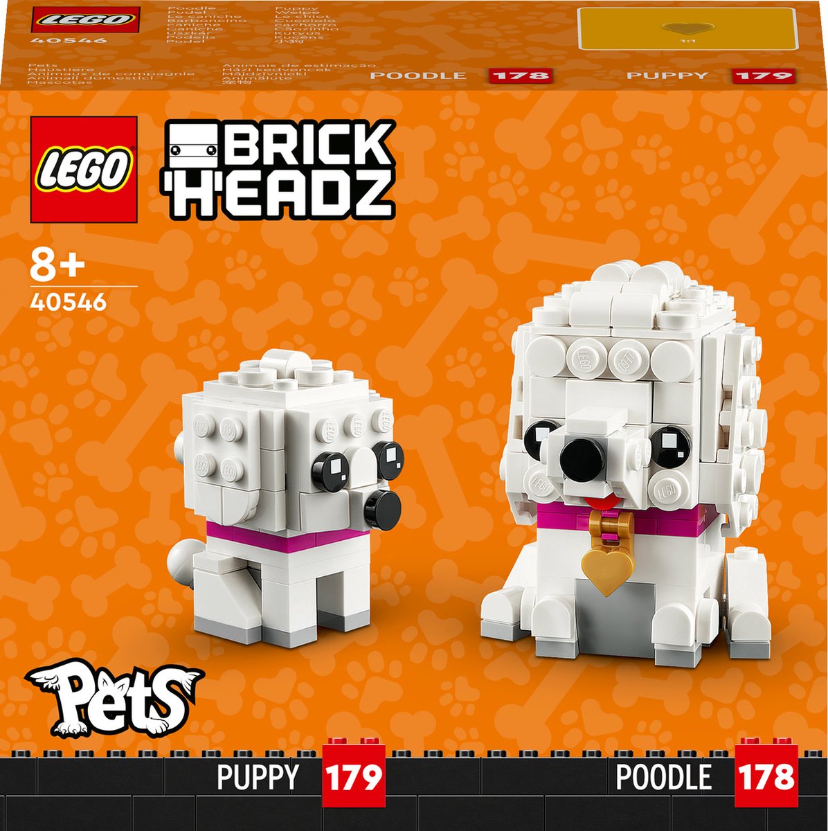 LEGO Brickheadz 40546 - Poedel