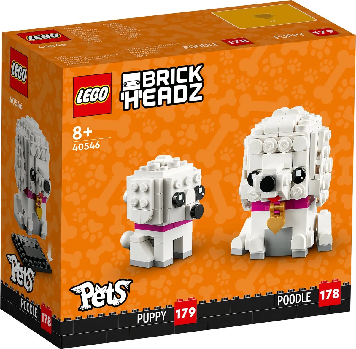 LEGO Brickheadz 40546 Poedel - 304 Stukken - afbeelding 6 van 6