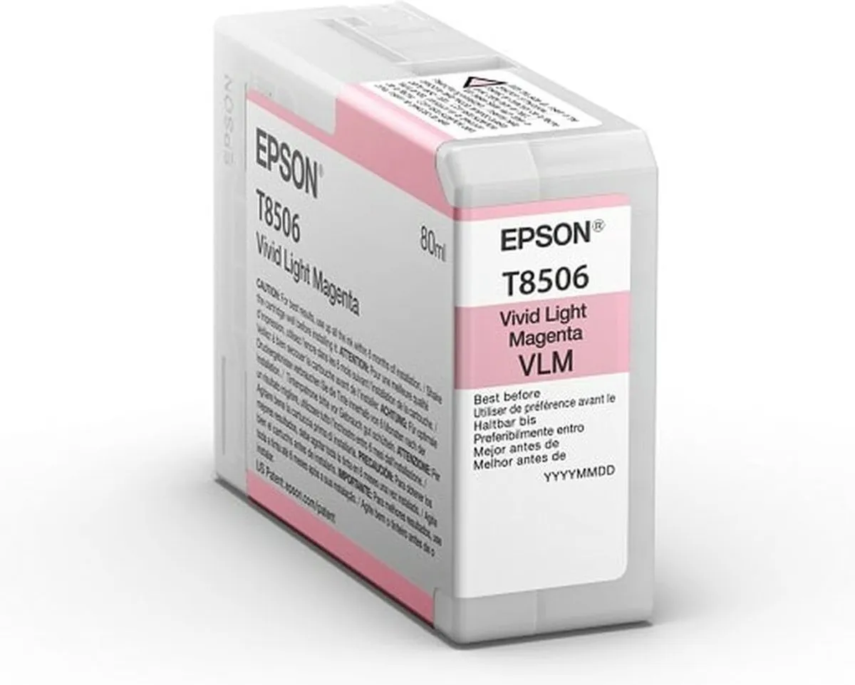 Epson C13T85060N Inktcartridge Helder licht magenta