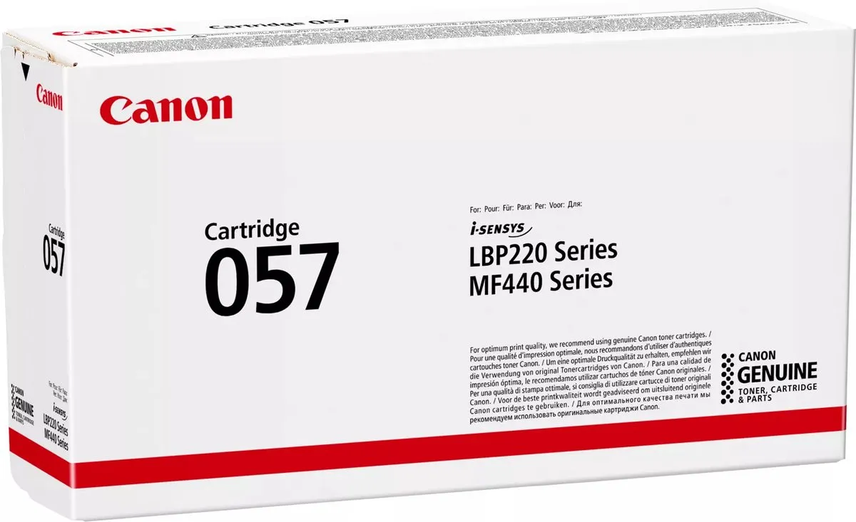 Canon 057 Tonercartridge - Zwart
