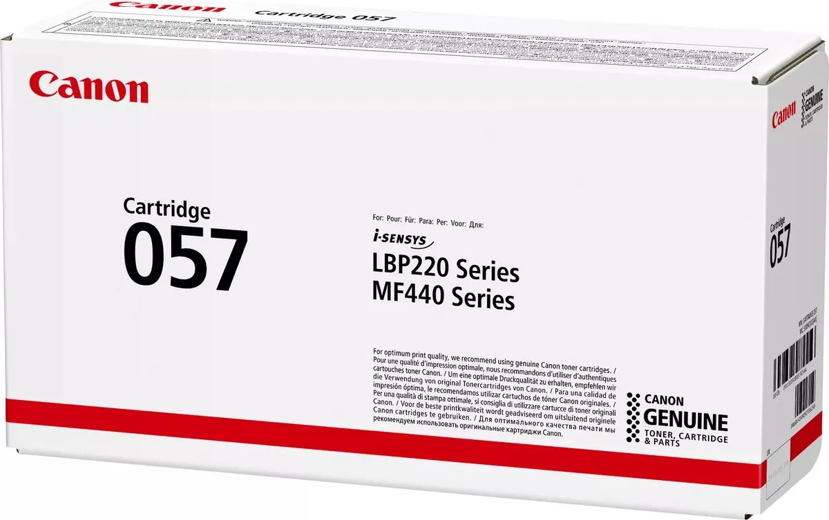 Canon 057 Tonercartridge - Zwart