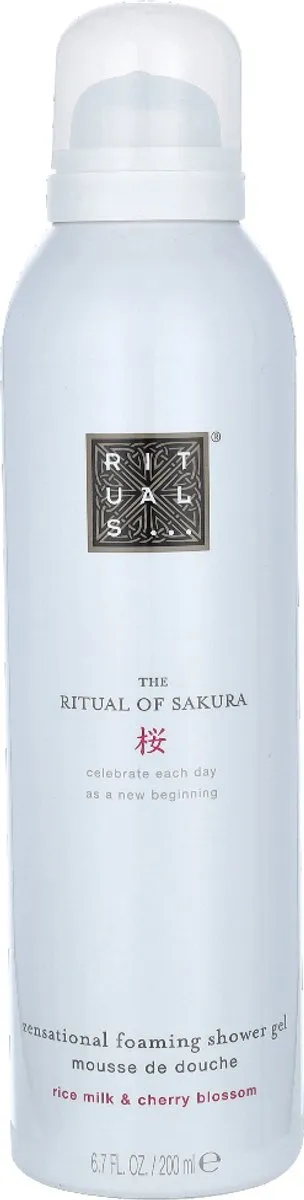 Rituals The Ritual of Sakura Schuimende Douchegel 200ml