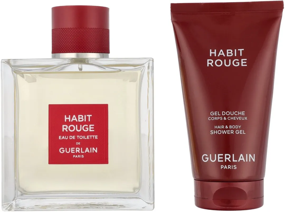 Guerlain Habit Rouge Giftset - EDT 100ml & Douchegel 75ml