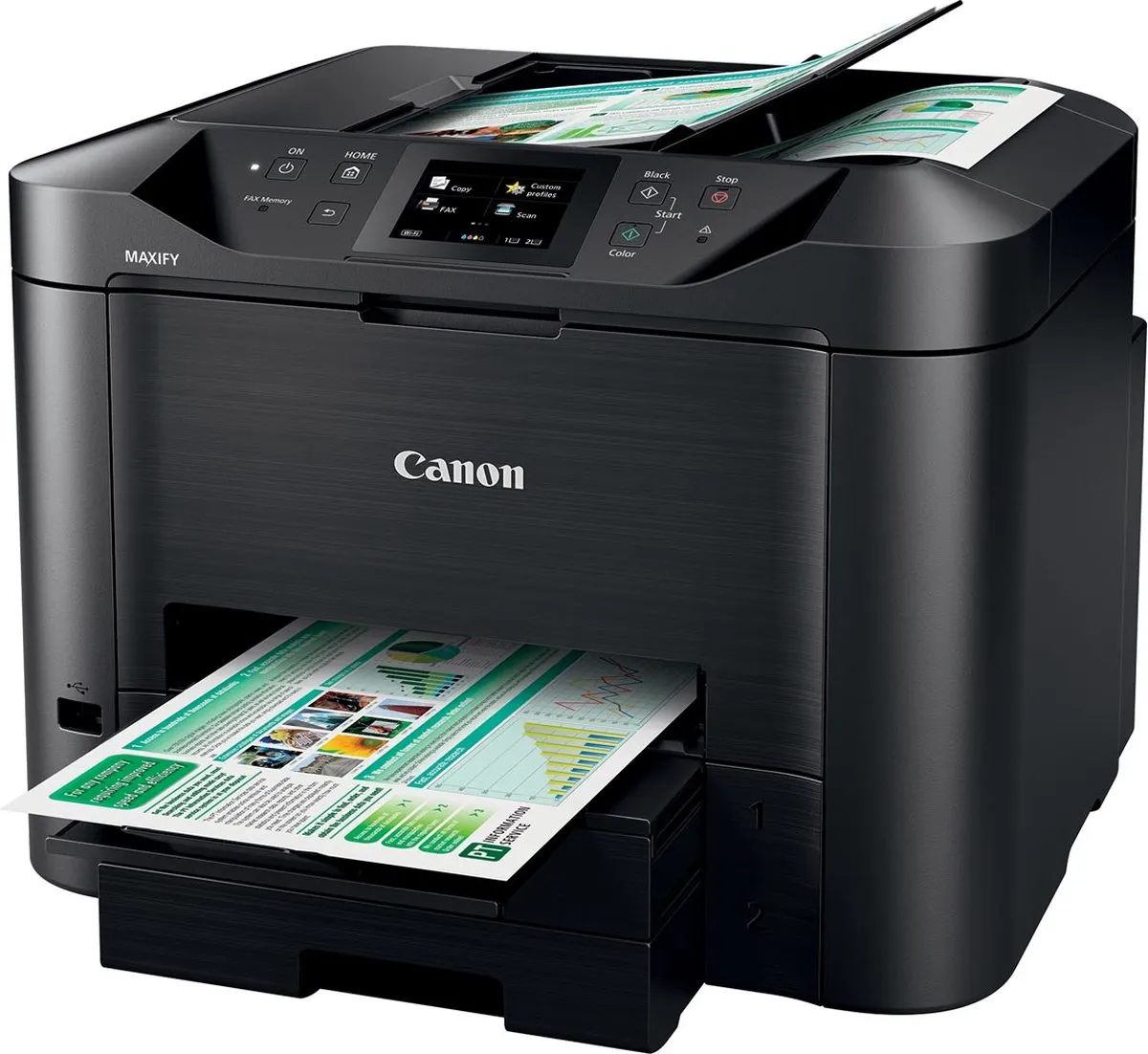 Canon MAXIFY MB5450 All-in-One Printer - 500 Vel - Zwart