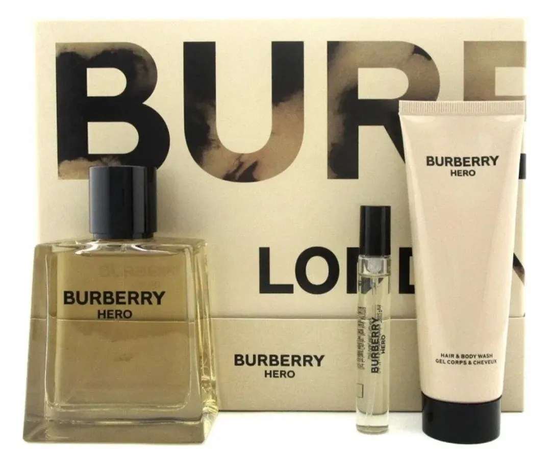 Burberry Hero EDT Set - 185ml