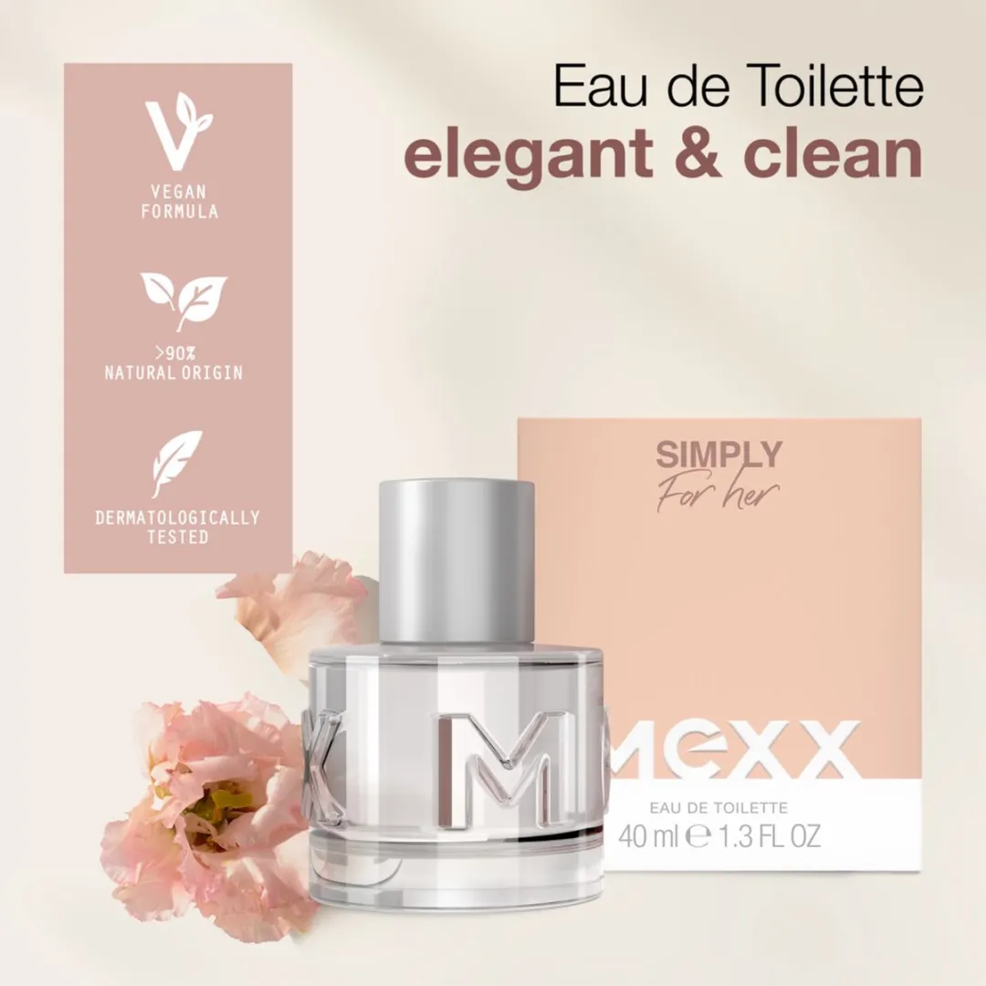 Mexx Simply for Her Eau de Toilette 40ml