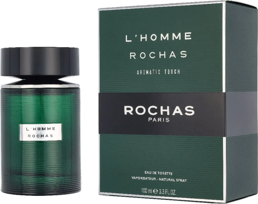 Rochas L'homme Aromatic Touch Eau de Toilette 100ml - afbeelding 6 van 6