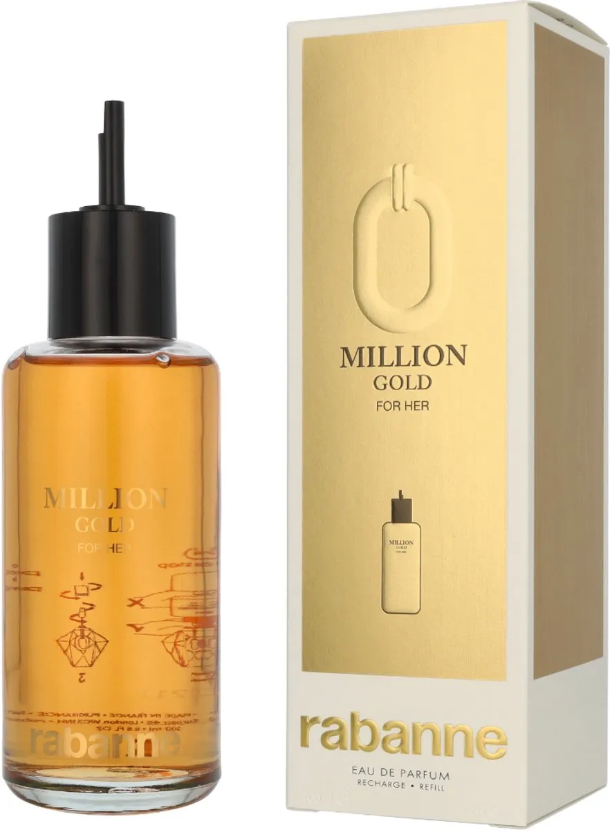 Paco Rabanne Lady Million Gold Eau de Parfum 200ml