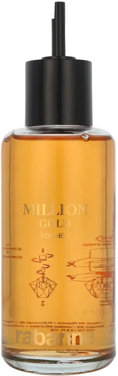 Paco Rabanne Lady Million Gold Eau de Parfum 200ml
