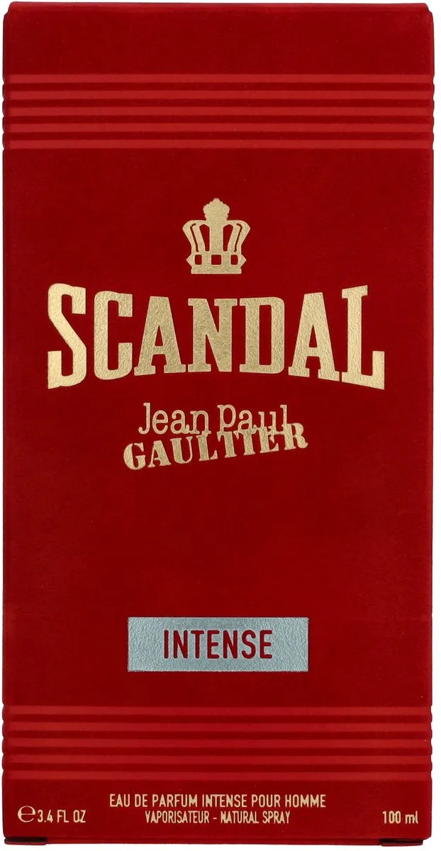 Jean Paul Gaultier Scandal pour Homme Intense Eau de Parfum 100ml