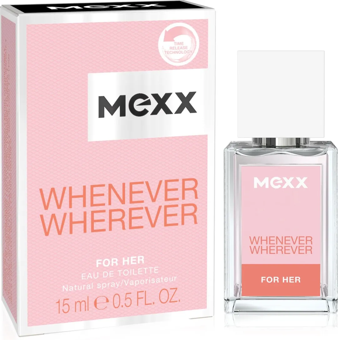 MEXX Whenever Wherever Women Eau de Toilette Spray 15 ML