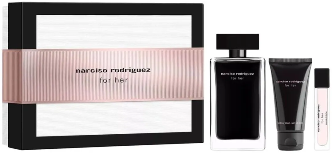 Narciso Rodriguez For Her Parfumset - 3x50ml