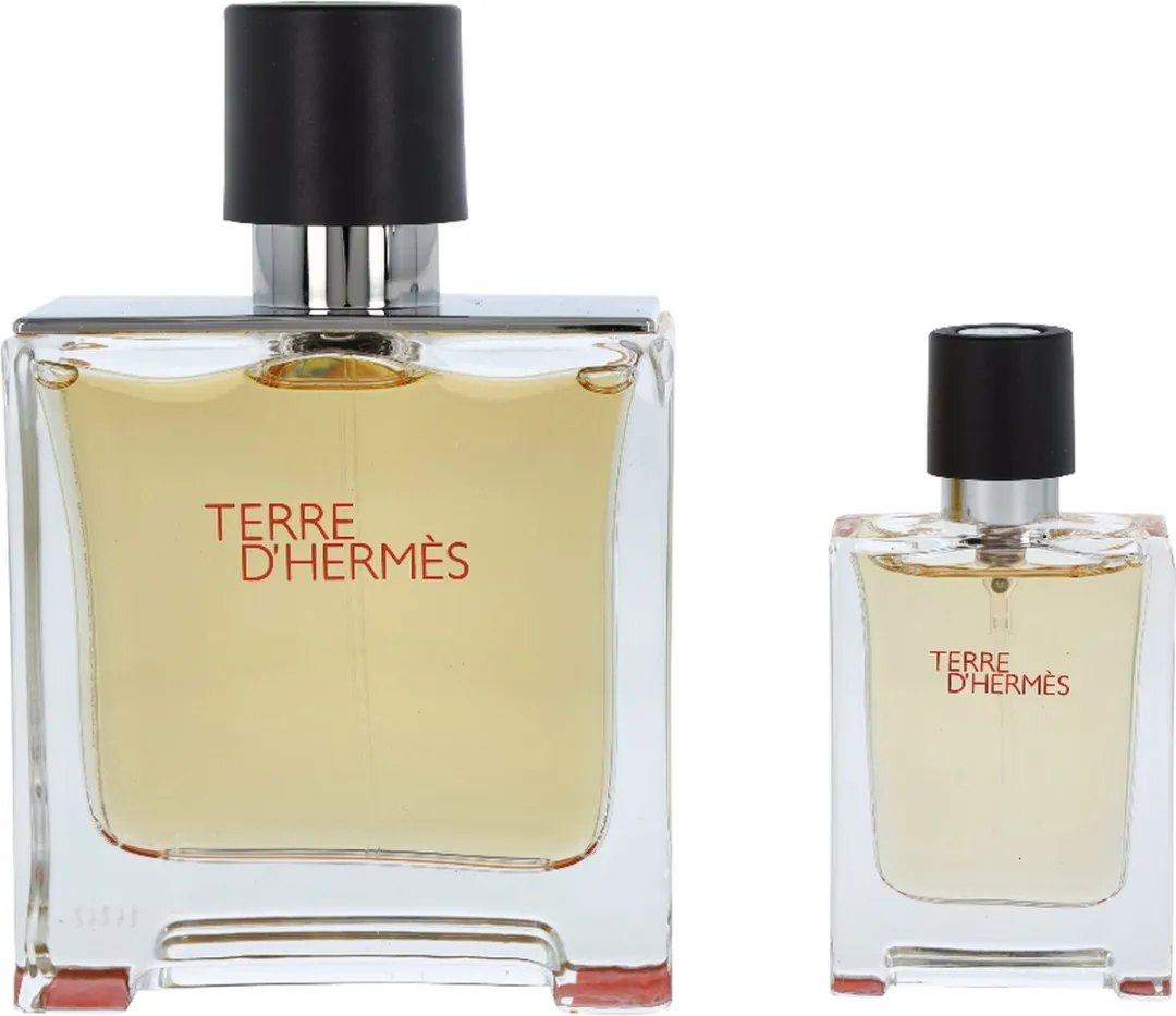 Hermès Terre d'Hermès Giftset - 75ml Parfum + 12,5ml Tasspray