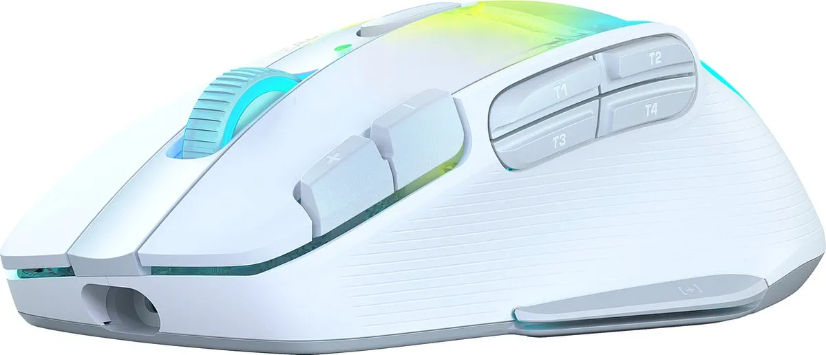 Draadloze Turtle Beach® Kone XP Air-gamemuis met oplaaddock - Wit