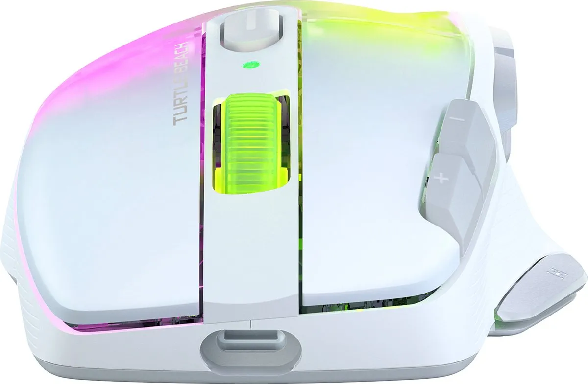 Draadloze Turtle Beach® Kone XP Air-gamemuis met oplaaddock - Wit