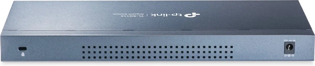 TP-Link TL-SG116 16-Poorts Netwerk Switch - Zwart