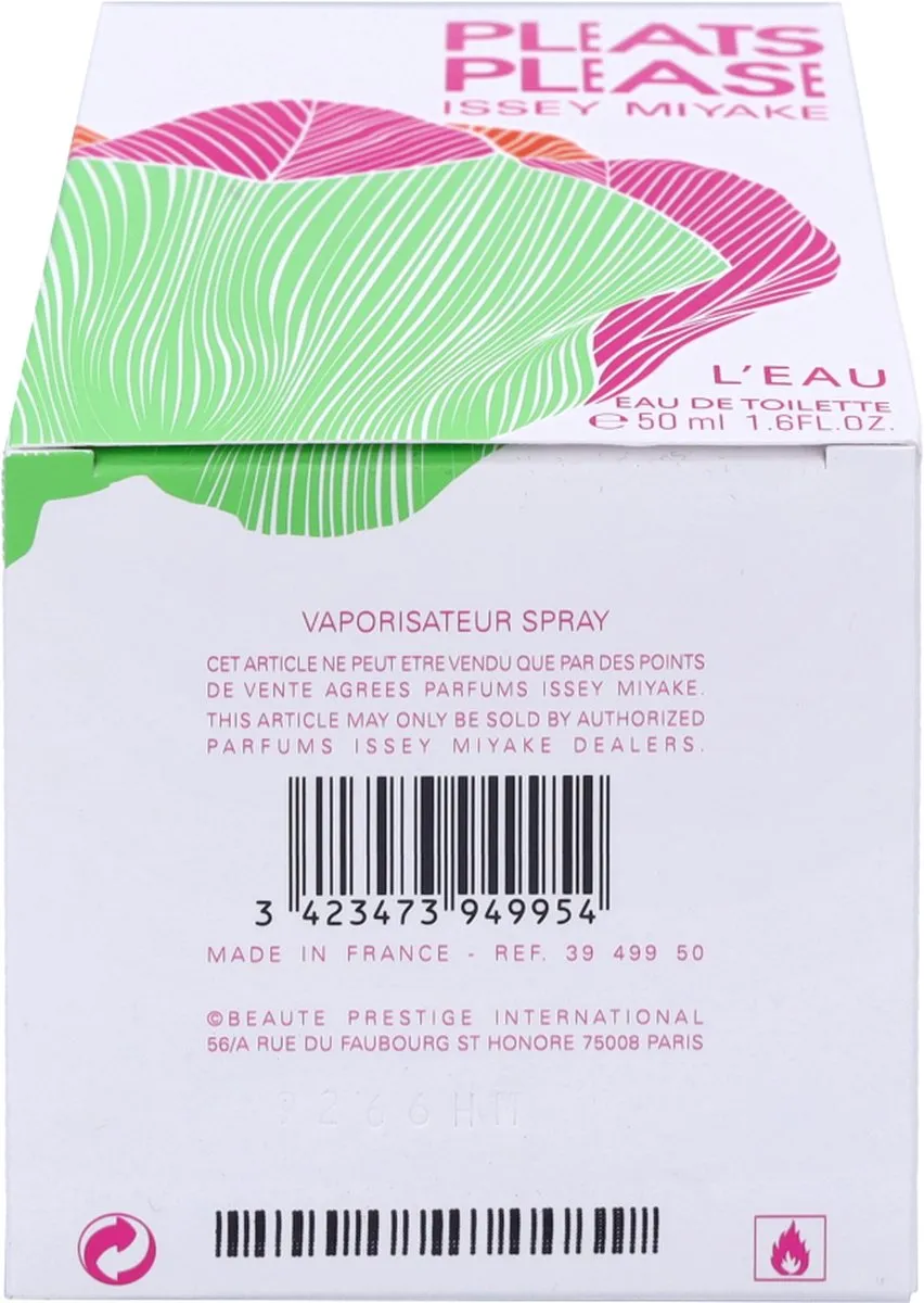 Issey Miyake Pleats Please L'Eau Eau de Toilette 50ml