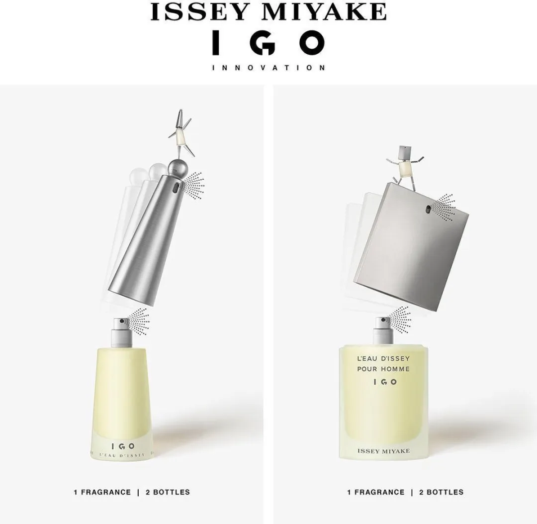 Issey Miyake L'eau D'Issey Igo Herenparfum EDT 100ml - Zilver/Geel
