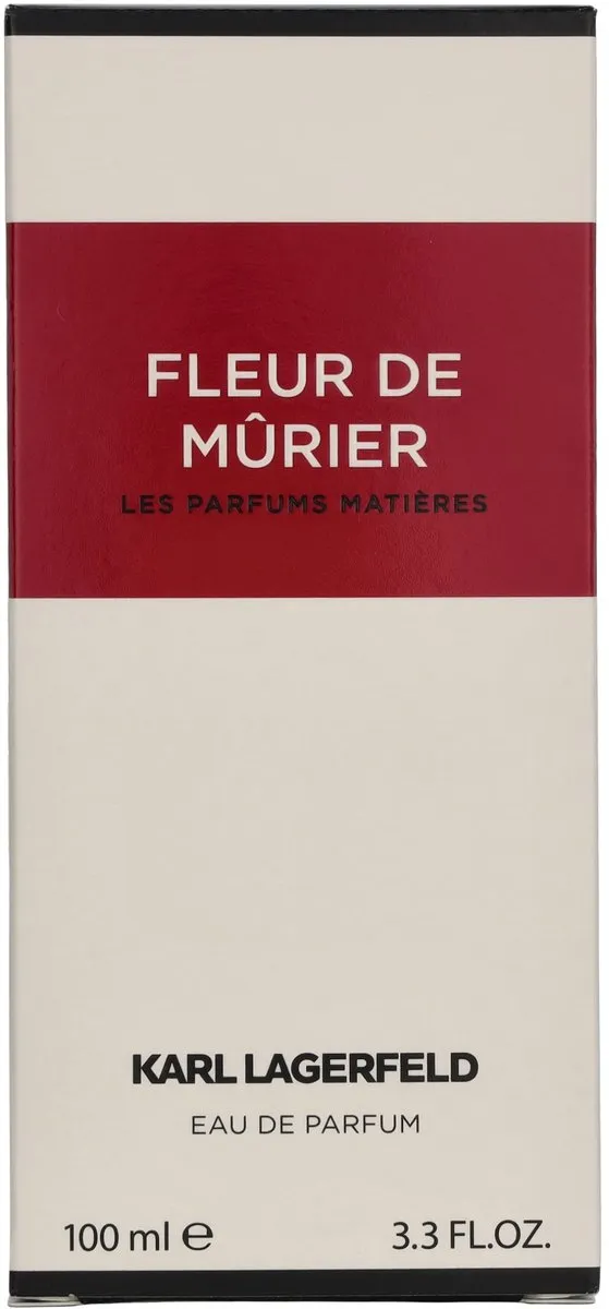 Karl Lagerfeld Fleur de Mûrier Eau de Parfum 100ml
