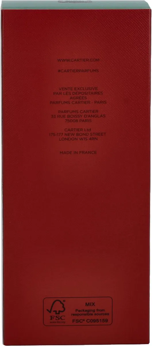 Cartier Declaration Haute Fraîcheur EDT 100ml