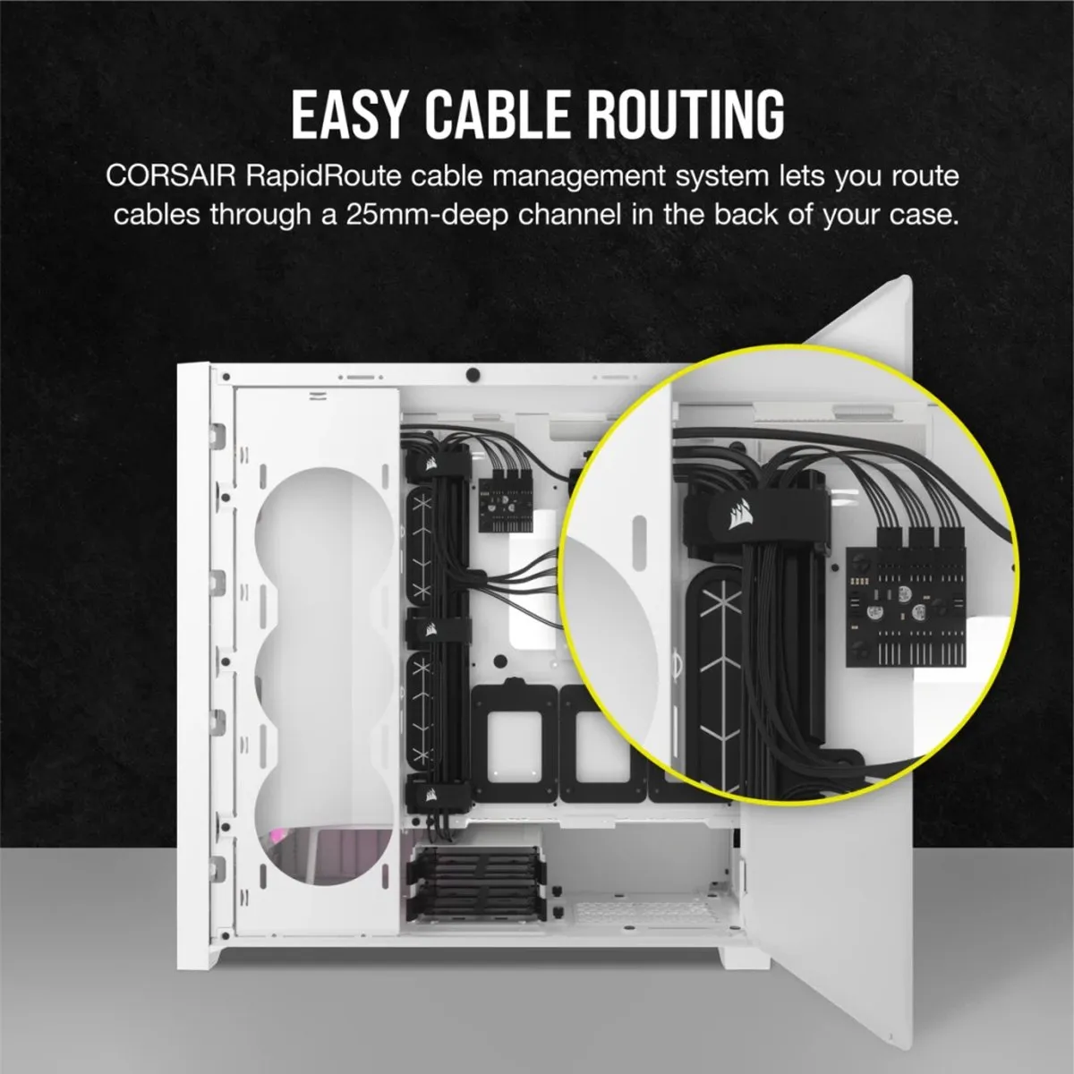 Corsair 5000D RGB ATX Semi-tower - 2x Ventilator