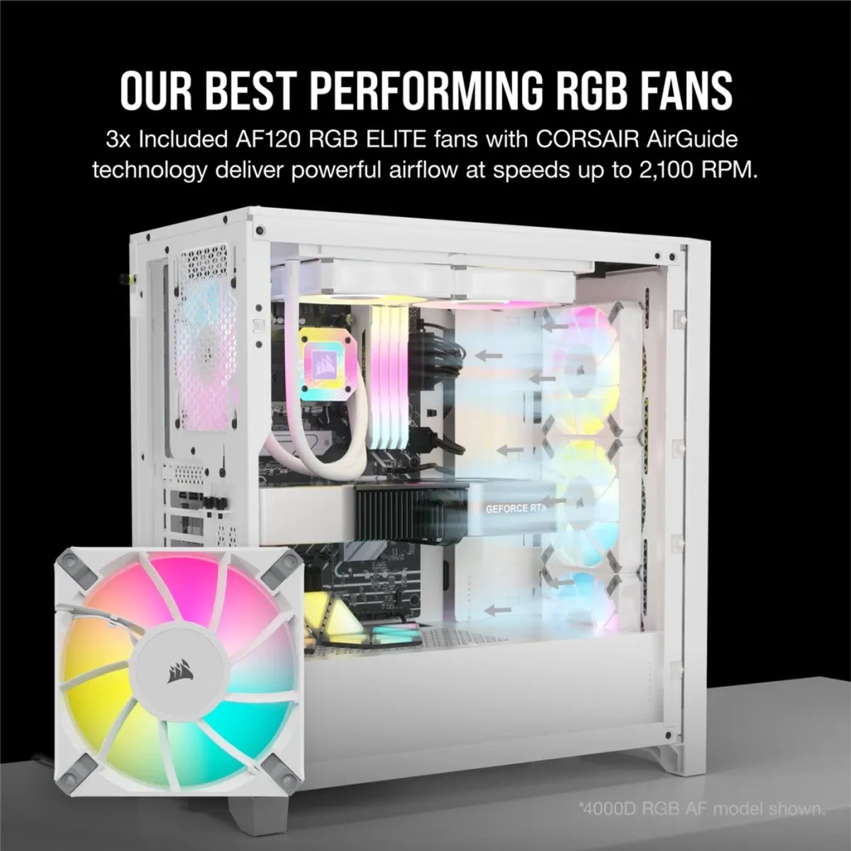 Corsair 5000D RGB ATX Semi-tower - 2x Ventilator - afbeelding 6 van 6